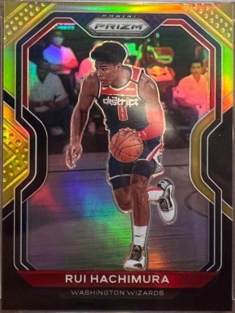 Rui Hachimura [Black Gold Prizm] #249