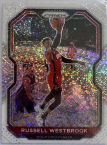 Russell Westbrook [White Sparkle Prizm] #248