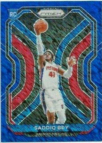 Saddiq Bey [Blue Shimmer Prizm] #284