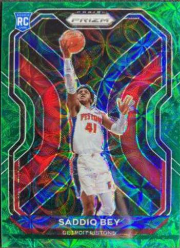 Saddiq Bey [Choice Green Prizm] #284