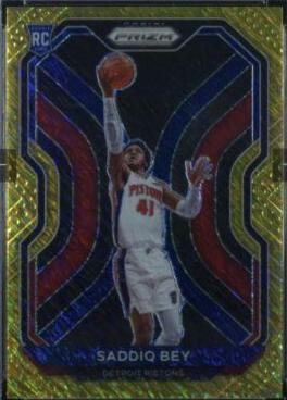 Saddiq Bey [Gold Shimmer Prizm] #284