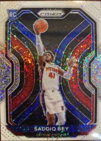 Saddiq Bey [White Sparkle Prizm] #284