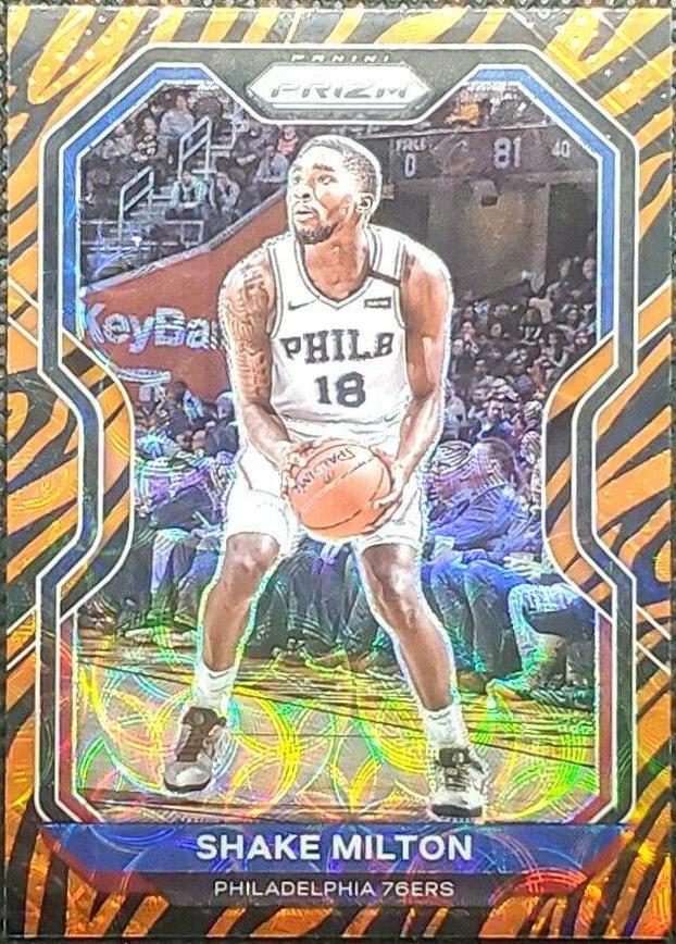 Shake Milton [Choice Tiger Stripe Prizm] #131
