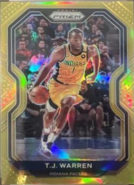 T. J. Warren [Gold Prizm] #82