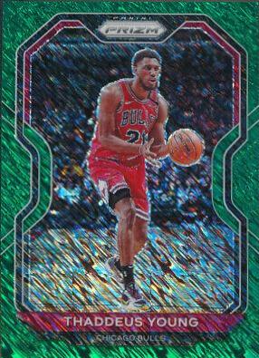 Thaddeus Young [Green Shimmer Prizm] #165