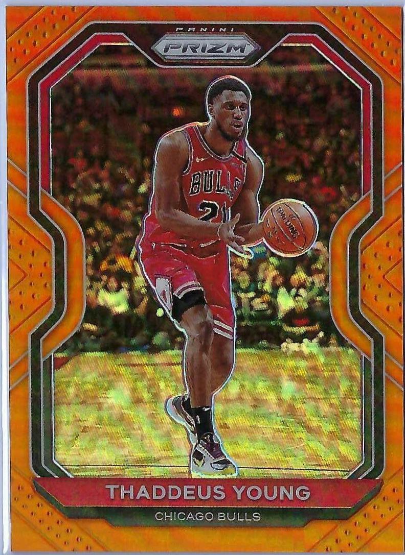 Thaddeus Young [Orange Prizm] #165