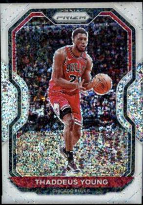 Thaddeus Young [White Sparkle Prizm] #165
