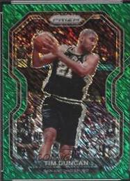 Tim Duncan [Green Shimmer Prizm] #30