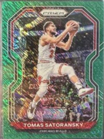 Tomas Satoransky [Green Shimmer Prizm] #183