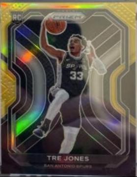 Tre Jones [Black Gold Prizm] #291