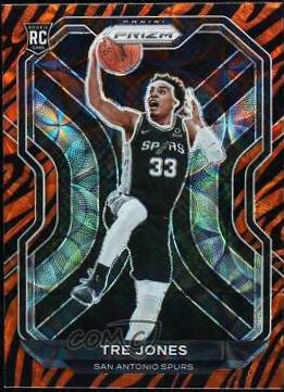 Tre Jones [Choice Tiger Stripe Prizm] #291