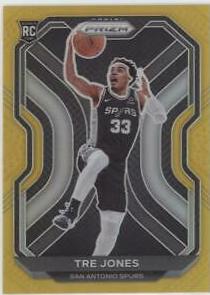 Tre Jones [Gold Prizm] #291