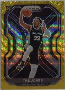 Tre Jones [Gold Wave Prizm] #291