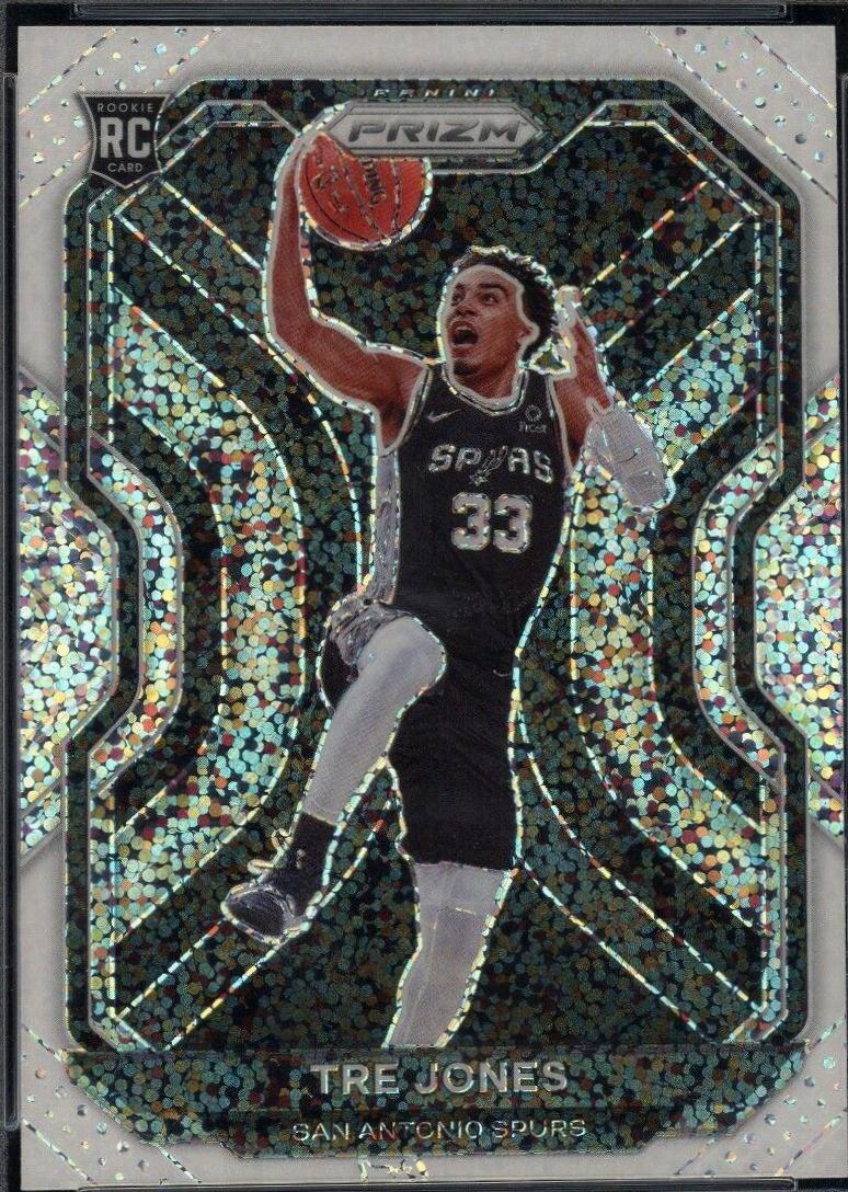 Tre Jones [White Sparkle Prizm] #291