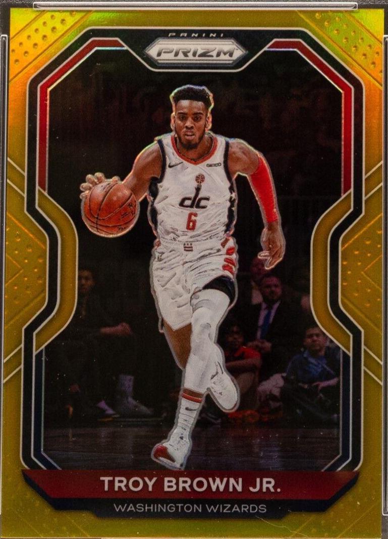 Troy Brown Jr. [Gold Prizm] #127