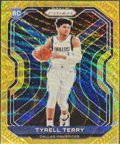 Tyrell Terry [Gold Wave Prizm] #259