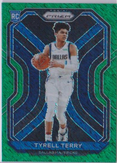 Tyrell Terry [Green Shimmer Prizm] #259