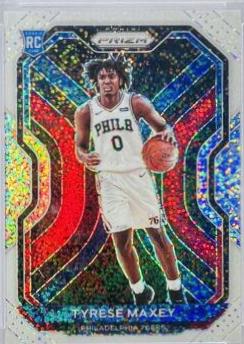 Tyrese Maxey [White Sparkle Prizm] #256
