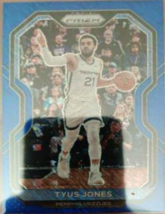 Tyus Jones [Blue Shimmer Prizm] #21