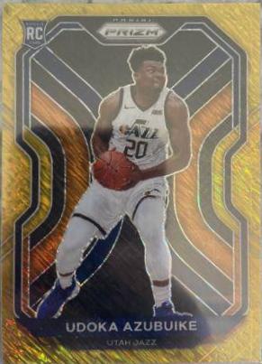 Udoka Azubuike [Gold Shimmer Prizm] #267