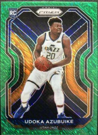 Udoka Azubuike [Green Shimmer Prizm] #267