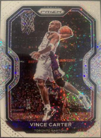 Vince Carter [White Sparkle Prizm] #117