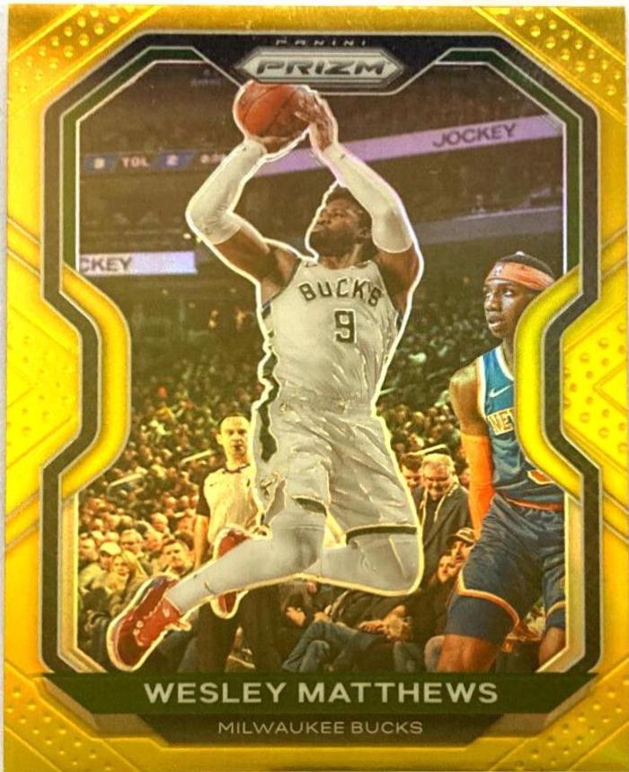 Wesley Matthews [Gold Prizm] #168