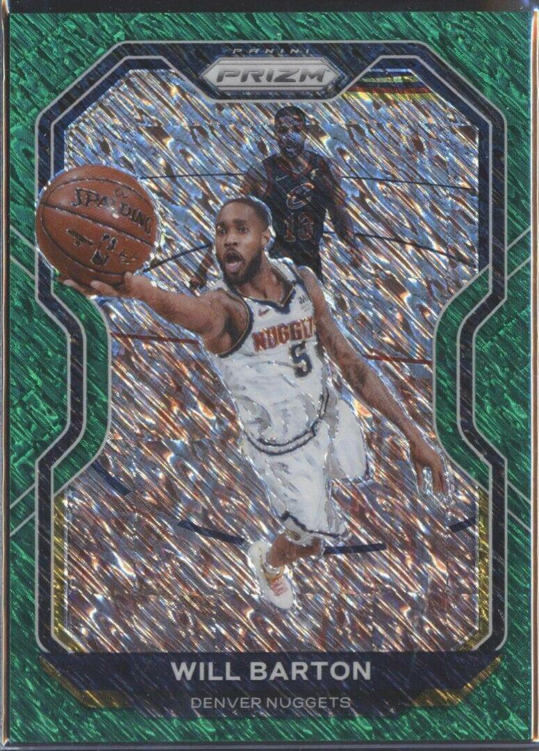 Will Barton [Green Shimmer Prizm] #79