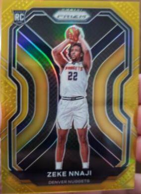 Zeke Nnaji [Gold Prizm] #266
