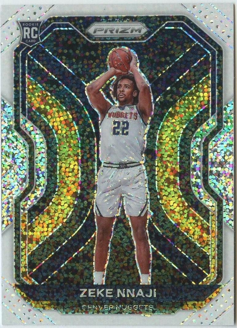 Zeke Nnaji [White Sparkle Prizm] #266