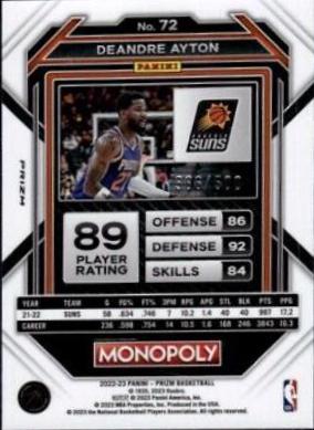 Deandre Ayton [Black Gold] #135