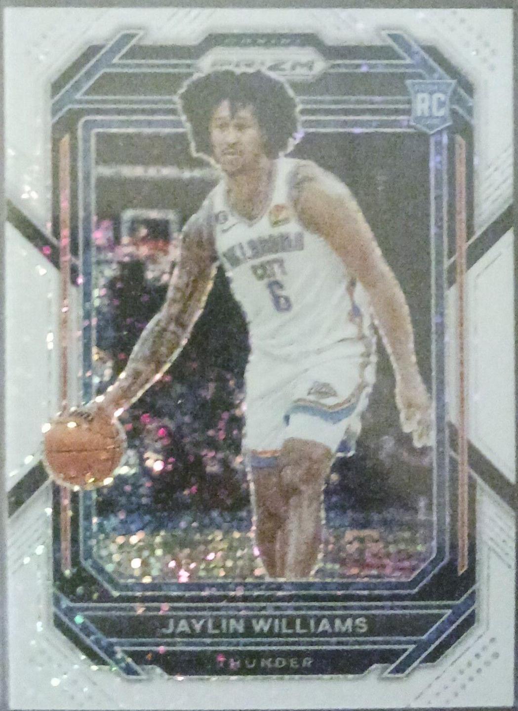 Jaylin Williams [White Sparkle] #247