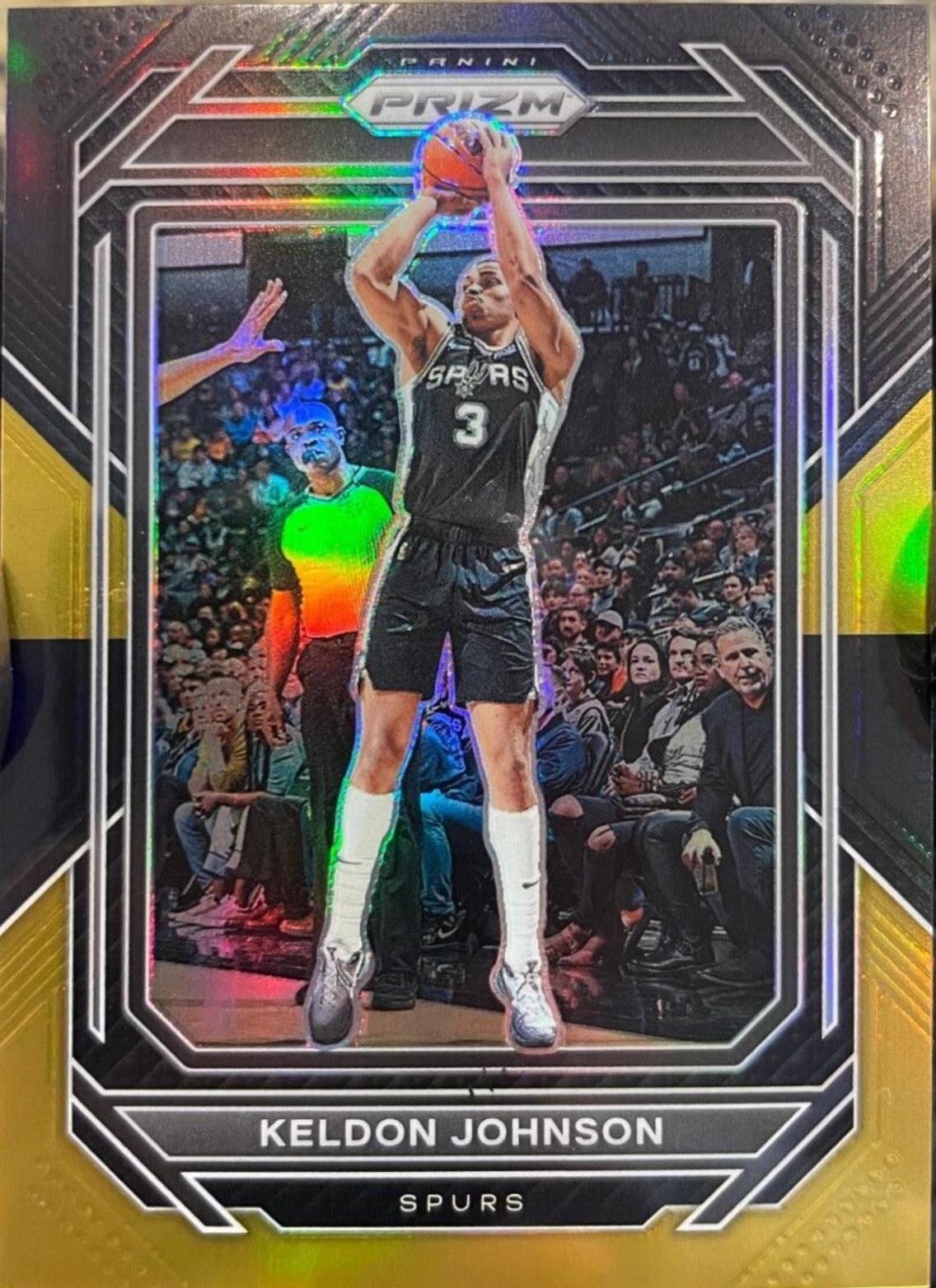 Keldon Johnson [Black Gold] #211