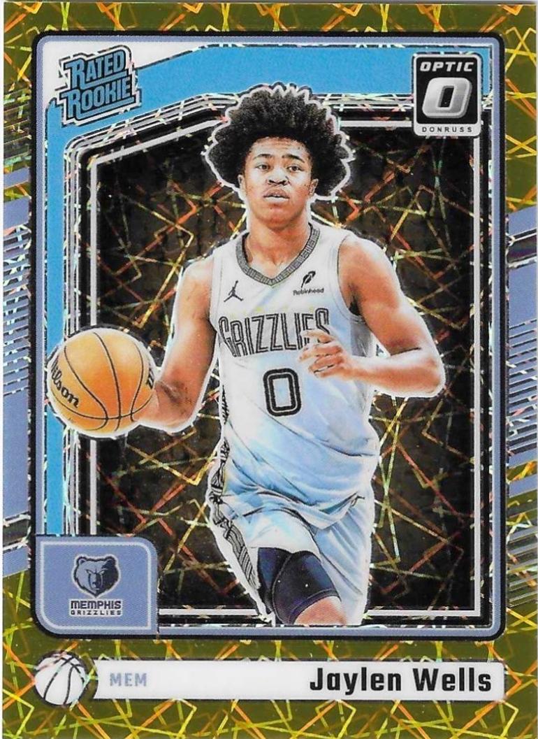 Jaylen Wells [Gold Velocity] #252