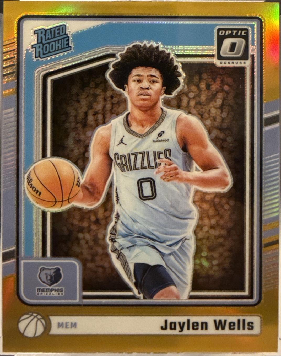 Jaylen Wells [Gold] #252