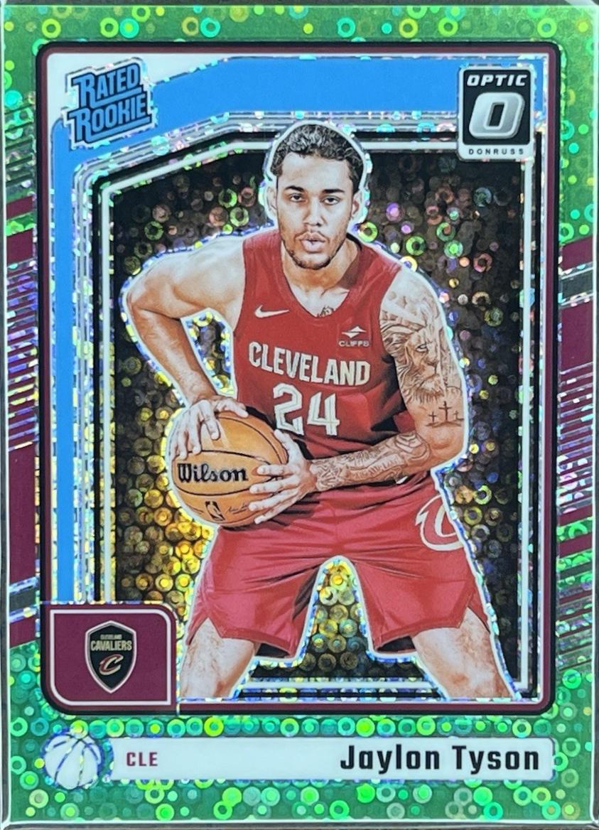 Jaylon Tyson [Fast Break Neon Green] #253