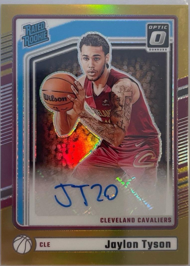 Jaylon Tyson [Gold Signature] #339