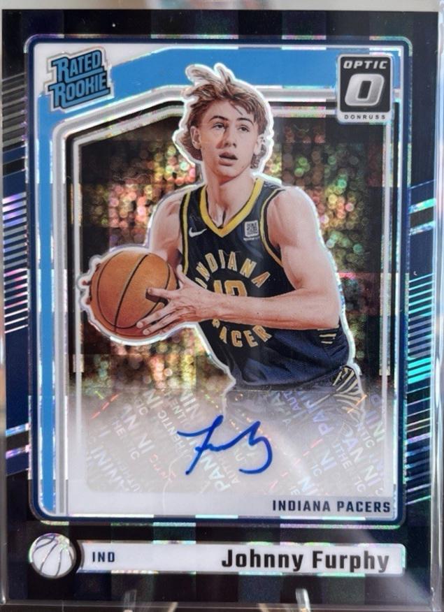 Johnny Furphy [Fast Break Black Signature] #312