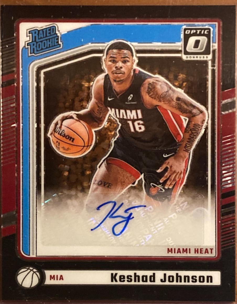 Keshad Johnson [Black FOTL Signature] #326