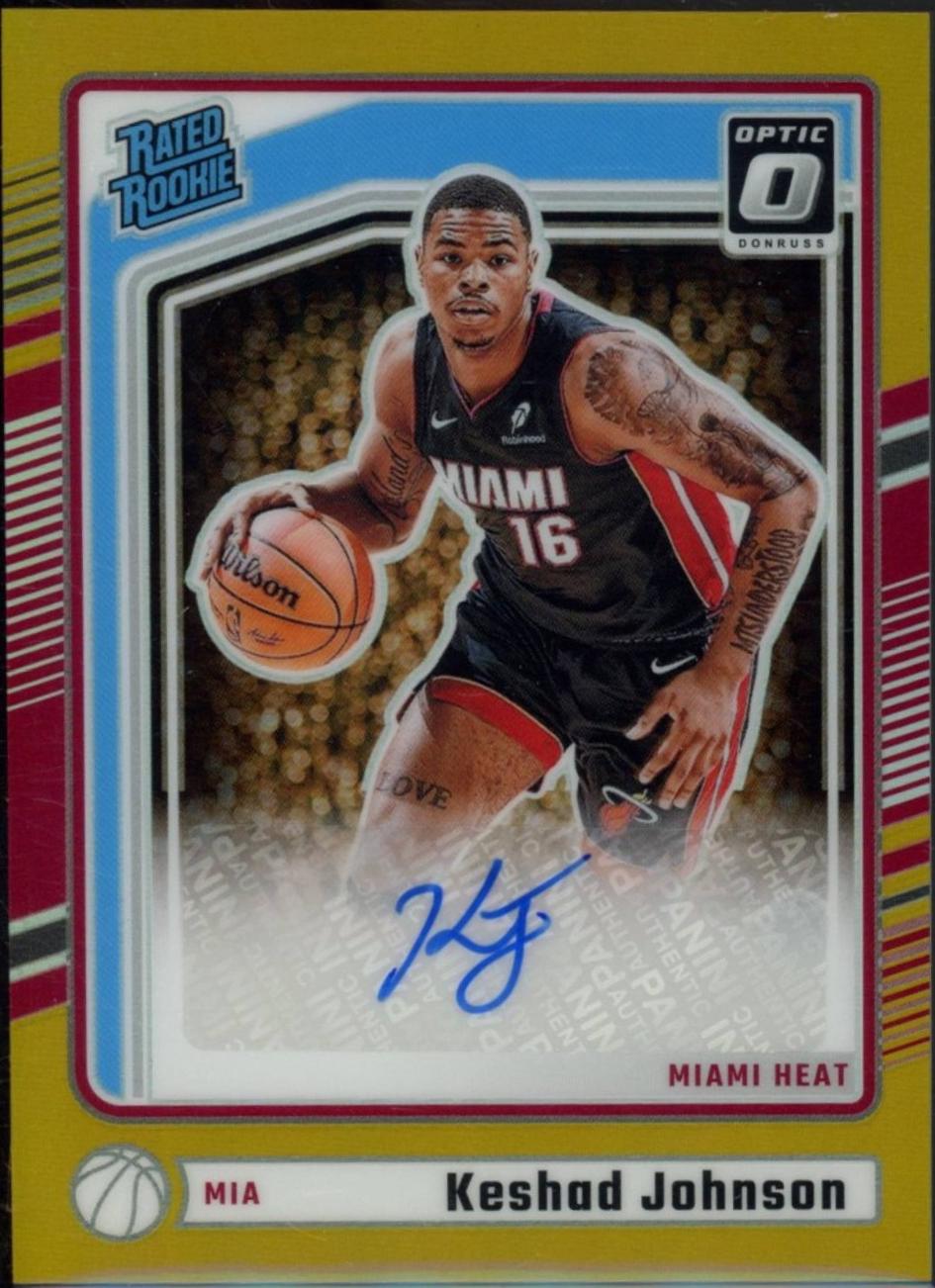 Keshad Johnson [Gold Signature] #326