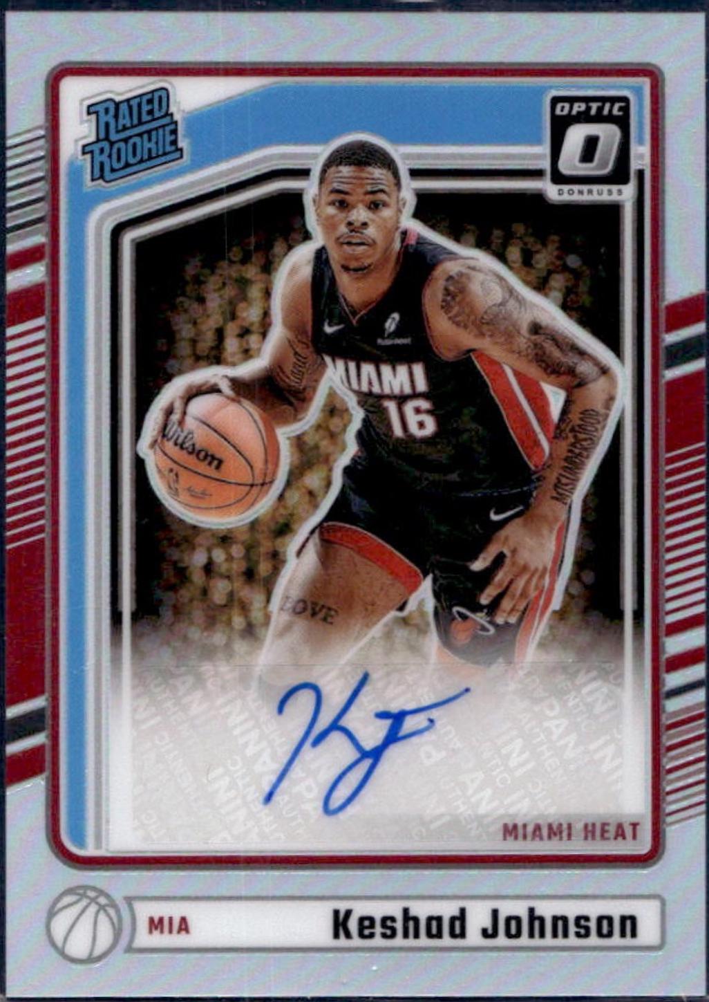 Keshad Johnson [Holo Signature] #326