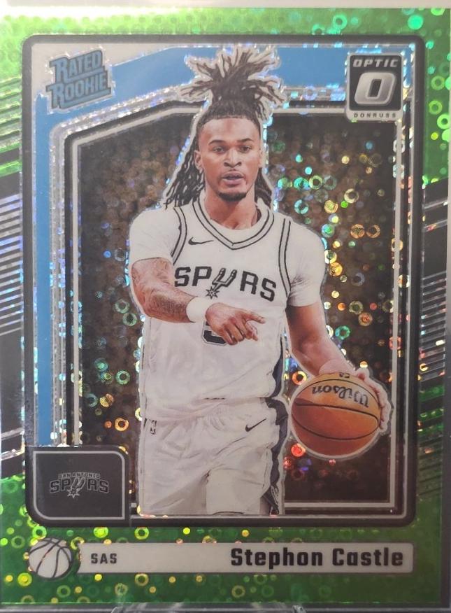 Stephon Castle [Fast Break Neon Green] #254