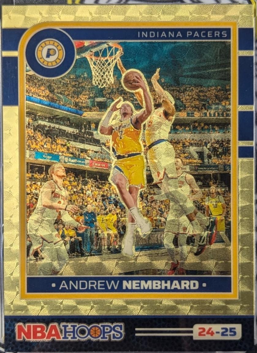 Andrew Nembhard [Gold Vinyl Prizm Premium] #52