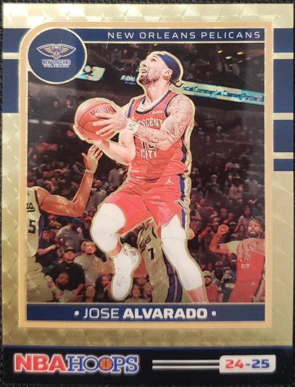 Jose Alvarado [Gold Vinyl Prizm Premium] #102