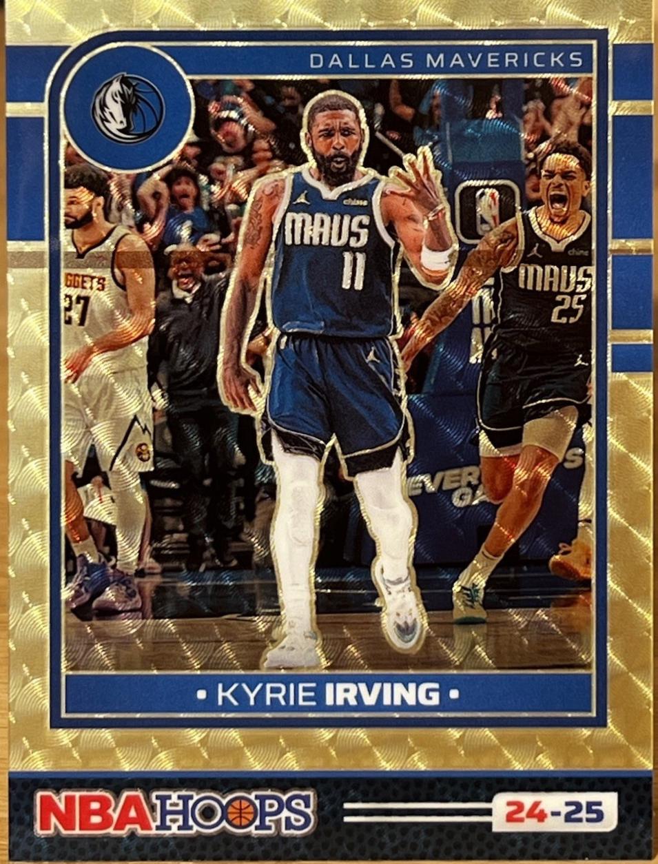 Kyrie Irving [Gold Vinyl Prizm Premium] #108