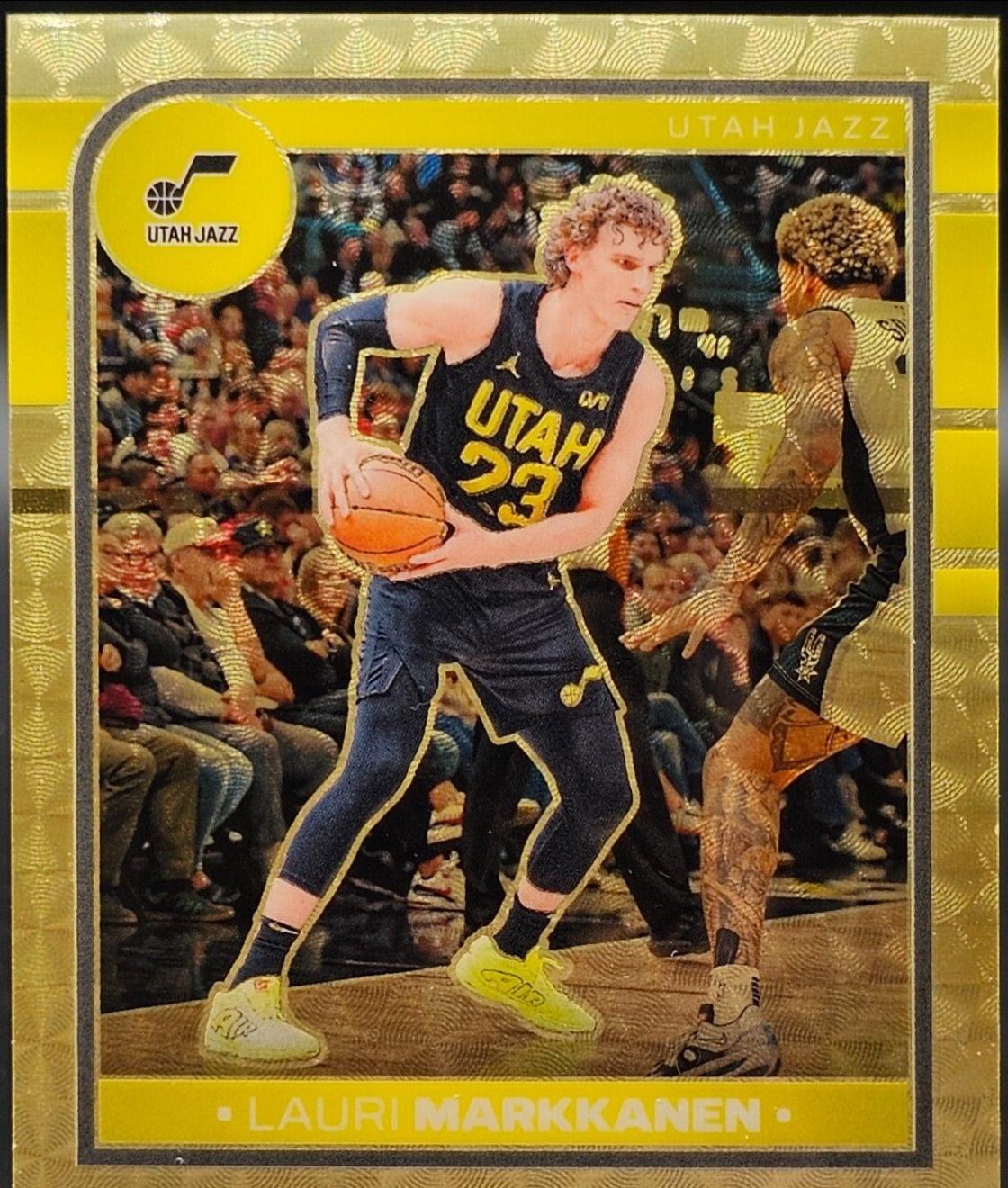 Lauri Markkanen [Gold Vinyl Prizm Premium] #121