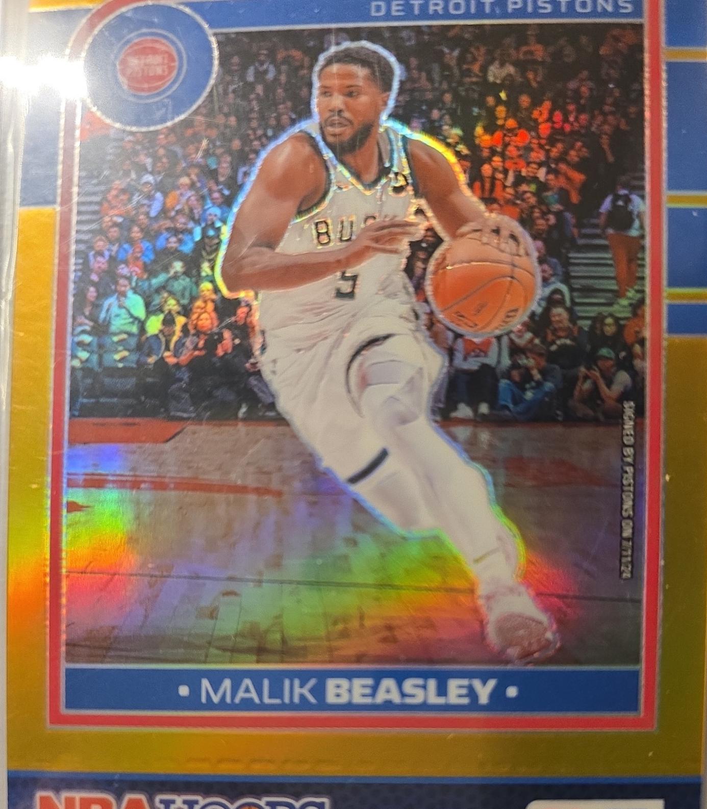 Malik Beasley [Premium Gold Prizm] #145