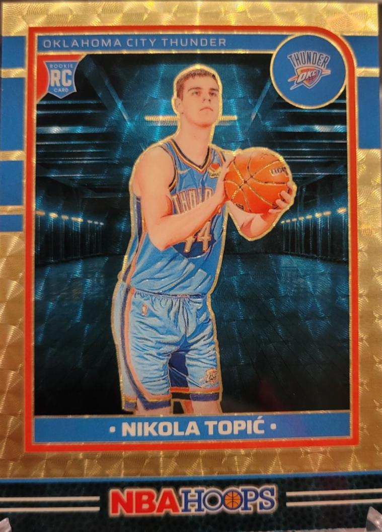 Nikola Topic [Gold Vinyl Prizm Premium] #242