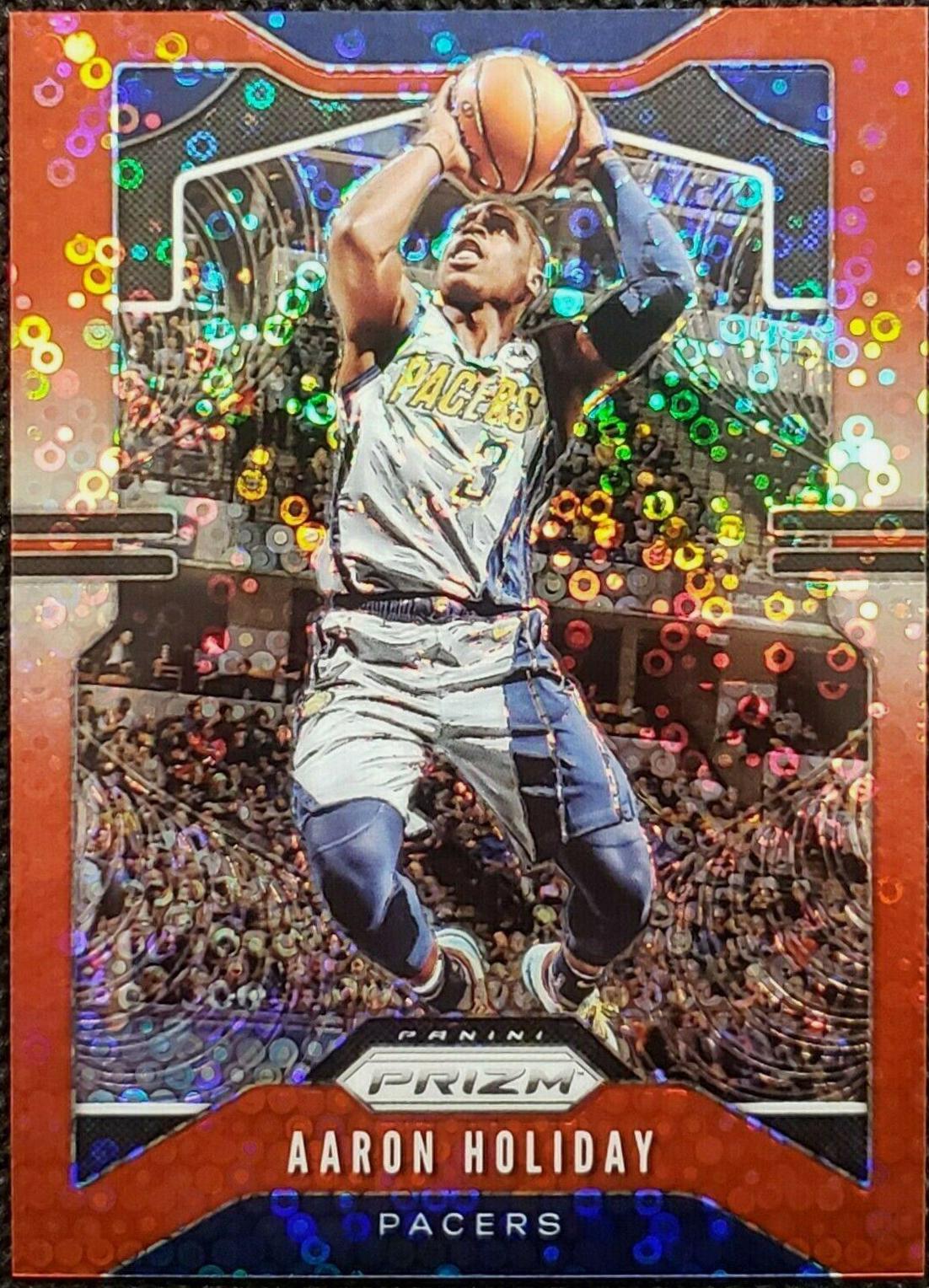 Aaron Holiday [Fast Break Prizm Red] #115