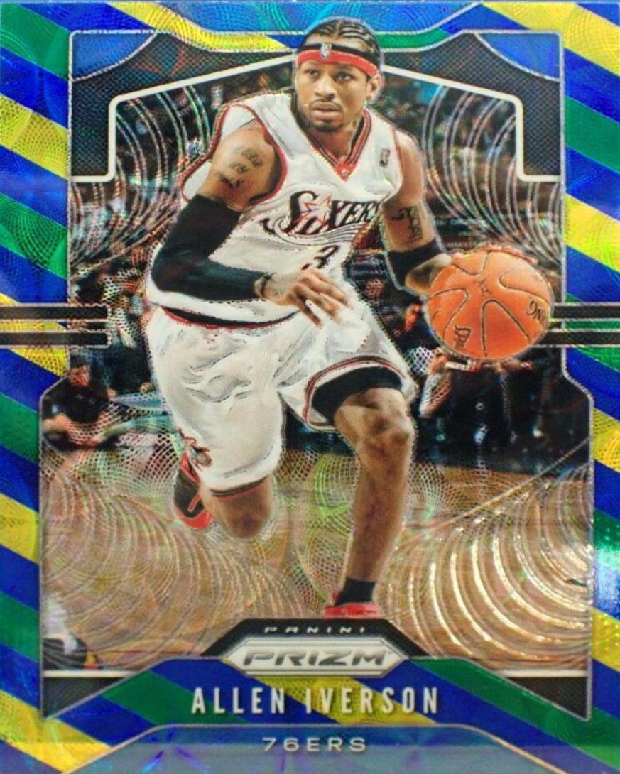 Allen Iverson [Blue, Yellow, Green] #6
